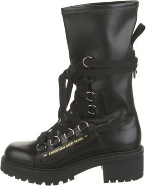 dior net boots|christian Dior combat boots.